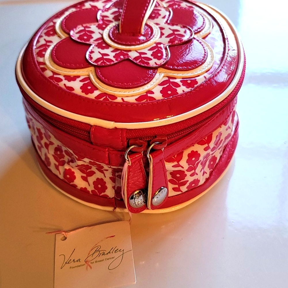 Vera Bradley Twirly Bird Zip Case